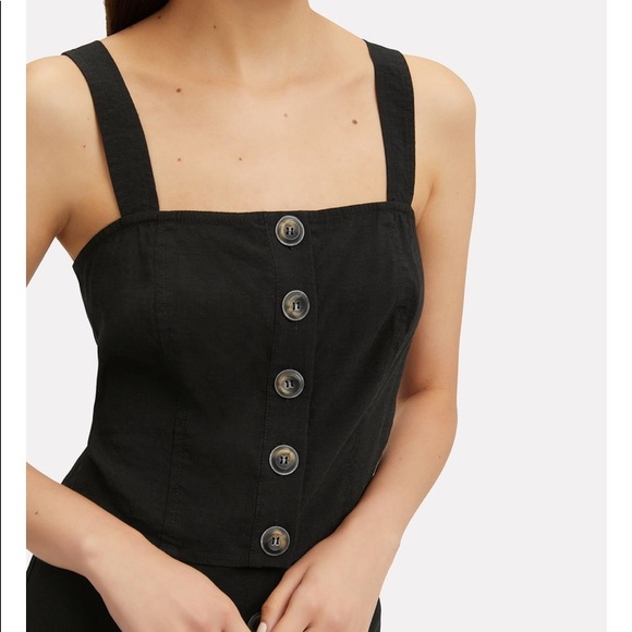 INTERMIX Tops - Intermix Exclusive Black Crop Top